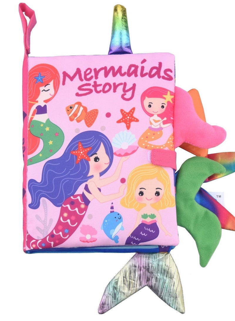 2-Pack Sensory Development Cloth Books, Early Education Baby Toys for 0-3 Year Olds - Image 4