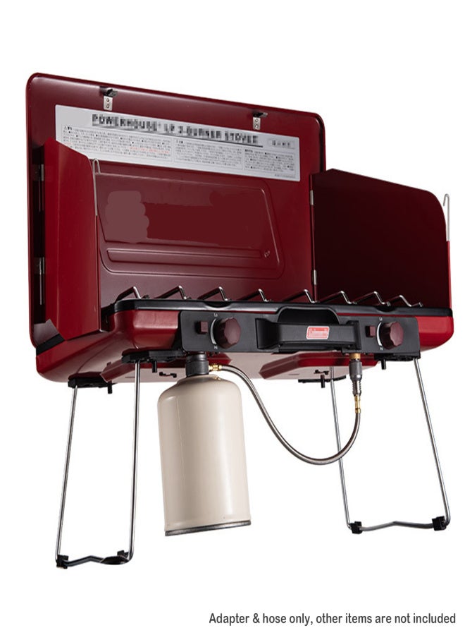 Campingmoon Gas Stove Adapter Hose with Fastener Base for Camping Cooking Picnic - Image 3