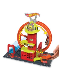 City Super Loop Fire Station Playset - pzsku/Z3BBF4614086F53C2847AZ/45/_/1725275823/dc4c6ef2-434e-4501-8593-89479564ba9a