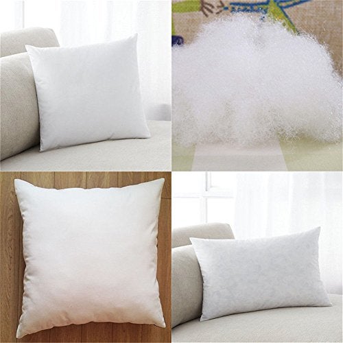 JDX Conjugated Hollow Fibre Cushion Filler Pillow Set of 5 Size 16x16 Inches 18048-5-16x16 - Image 4