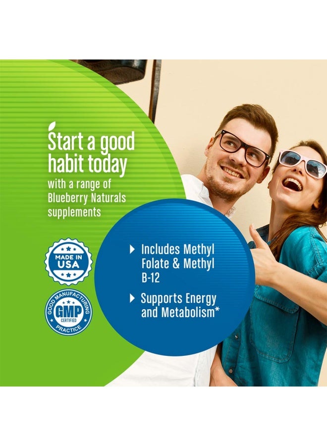 blueberry NATURALS Brilliant B Vegetarian Capsules 50'S B0111 - Image 4