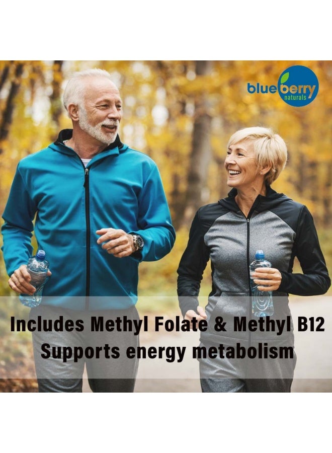 blueberry NATURALS Brilliant B Vegetarian Capsules 50'S B0111 - Image 5