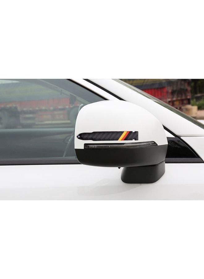 نيبمينينت ملصق رسومات يمكن لصقه بنفسك للمرآة الخلفية من قطعتين للسيارات - Image 5