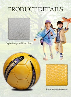 Leijiaer Soccer Football Soccer Ball  -Size 4  , PU for Kids, Youth  (Without pump and ball bag)  - Image 3