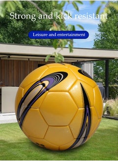 Leijiaer Soccer Football Soccer Ball  -Size 4  , PU for Kids, Youth  (Without pump and ball bag)  - Image 4