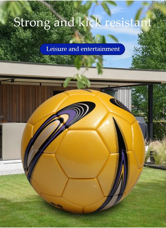 Leijiaer Soccer Football Soccer Ball  -Size 4  , PU for Kids, Youth  (Without pump and ball bag)  - Image 4