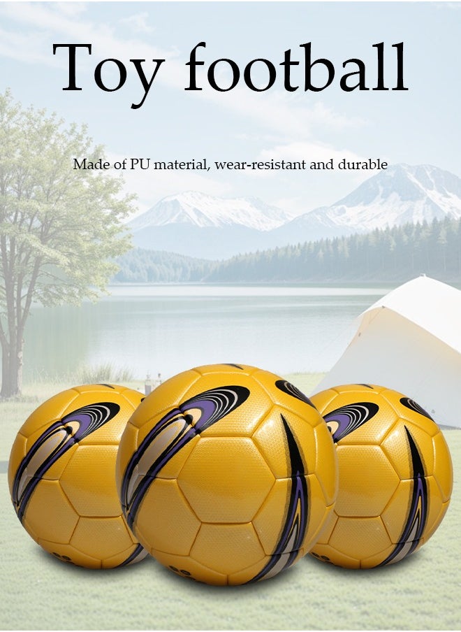 Leijiaer Soccer Football Soccer Ball  -Size 4  , PU for Kids, Youth  (Without pump and ball bag)  - Image 5