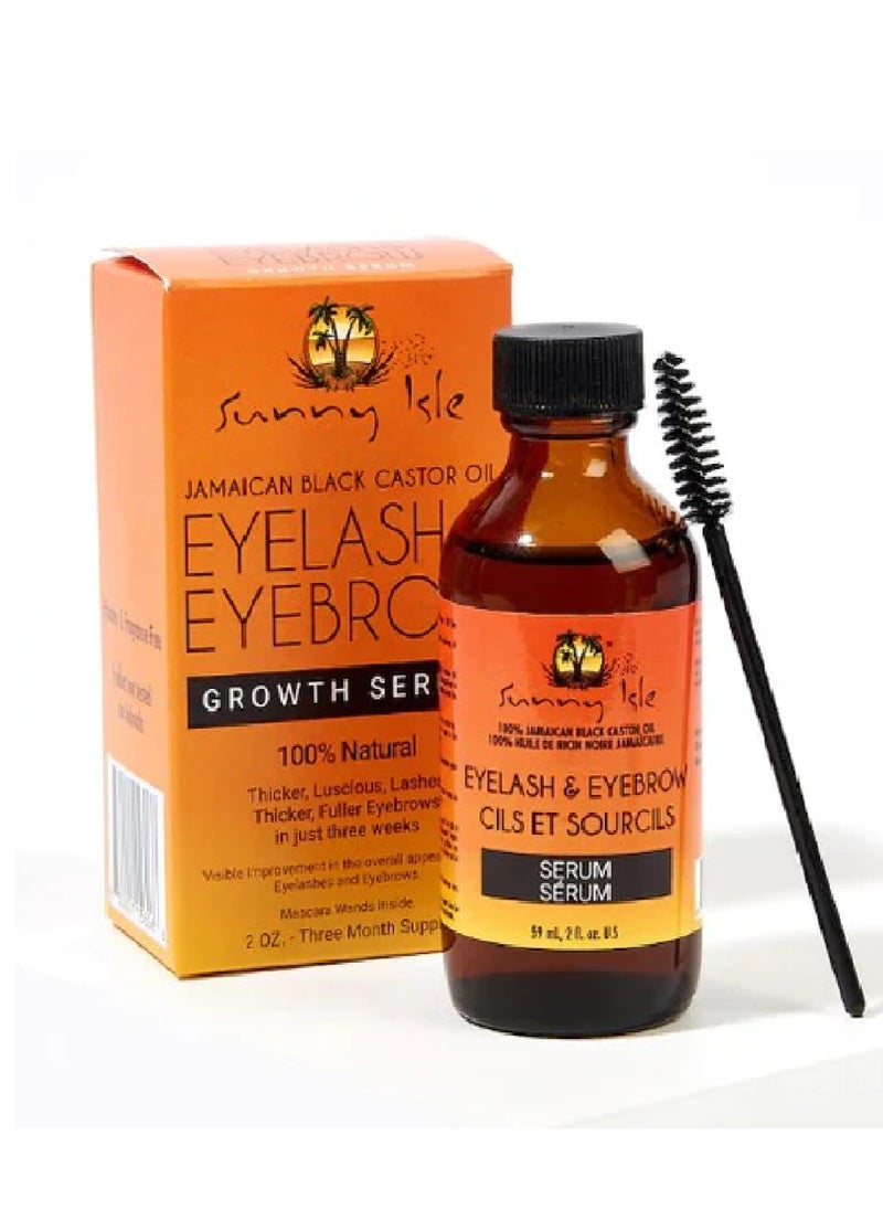Sunny Isle - SUNNY ISLE JBCO EYELASH&EYEBROW GROWTH SERUM 2oz. - Image 1