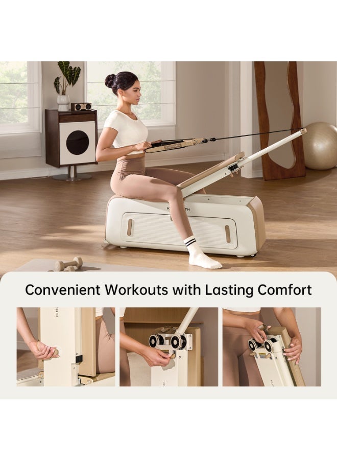 KINGSMITH FBB2C Multifunctional fitness Bench-Beige - Image 5