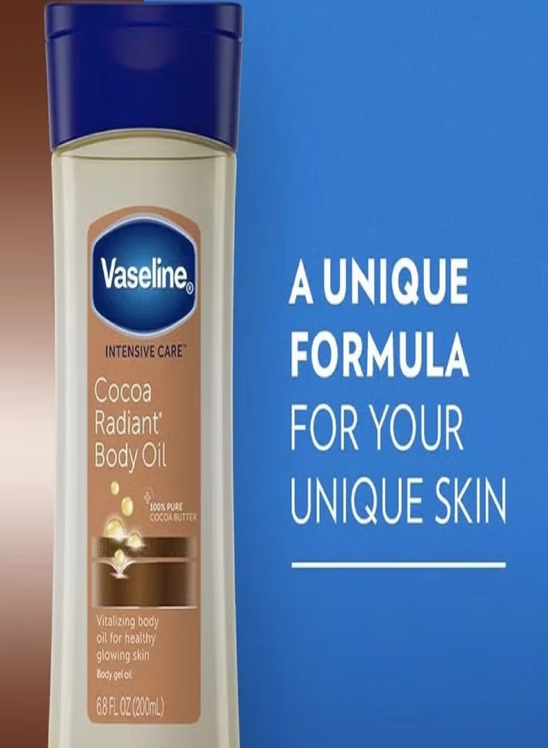 فازلين زيت الجسم إنتينسيف كير مع زبدة الكاكاو النقية 200مل - Image 4