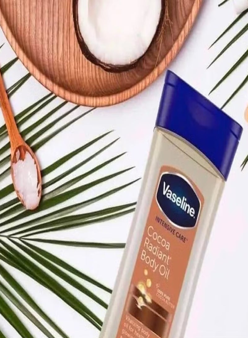 فازلين زيت الجسم إنتينسيف كير مع زبدة الكاكاو النقية 200مل - Image 5