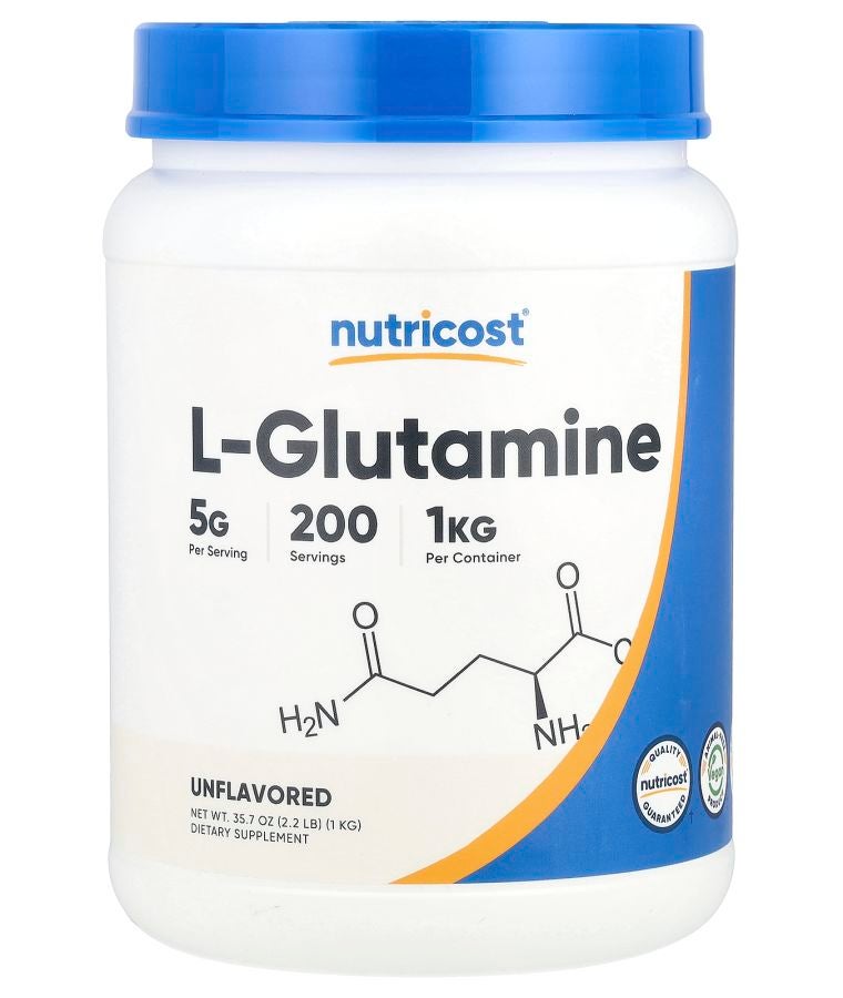 L-Glutamine Unflavored 35.7 oz (1 kg)