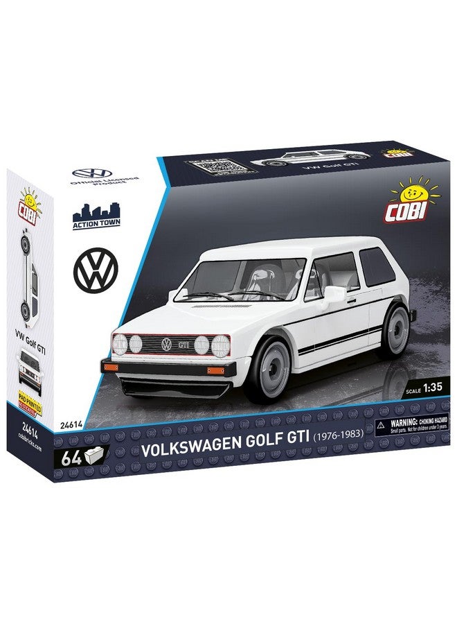 COBI Action Town Volkswagen Golf GTI (1974-1983), 64 Piece Vehicle - Image 2