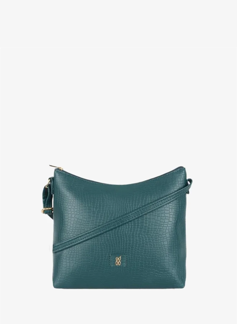باجيت Baggit Women Green Sling Bag Medium Size | Ladies Stylish Casual Cross Body Purse Handbag