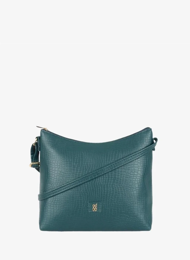 باجيت Baggit Women Green Sling Bag Medium Size | Ladies Stylish Casual Cross Body Purse Handbag