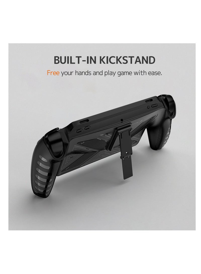 Shockproof Silicone Case for Playstation Portal with Kickstand Non-Slip Protection Full Coverage Accessories - Image 4