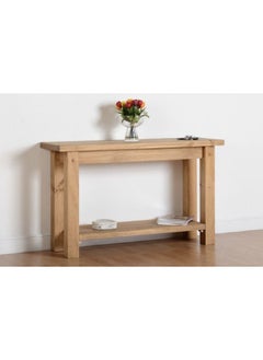 Art Wood Console Tables 29x110x80 Cm-Light Brown 