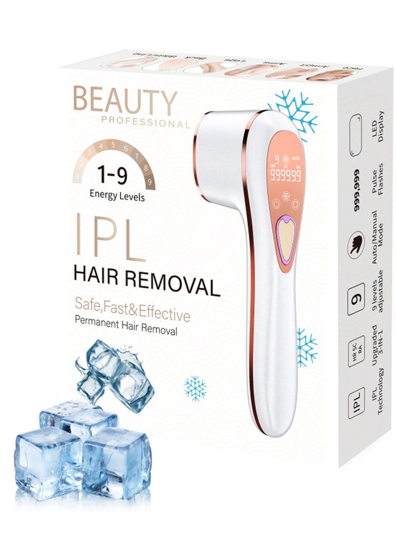 Beauty Professional - IPL Laser Hair Removal/ Hair removal device for home/ saphire pain free iced cool laser removal for face and body - Image 1