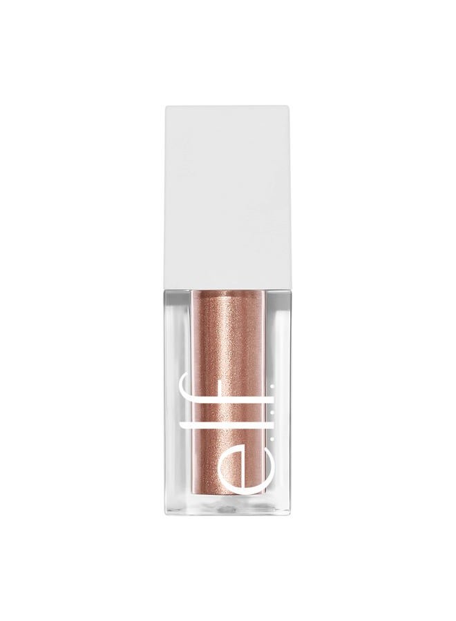 elf Liquid Metallic Eyeshadow, Quick-Drying, Long-Lasting, Gel-Based Formula For One-Swipe Pigmented Coverage, Vegan & Cruelty-Free, Comet - Image 4