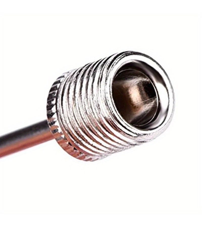 40 Pcs Iron Ball Needles Durable Inflation Valve Set Universal Sports Air Pump Needles Silvery - Image 5
