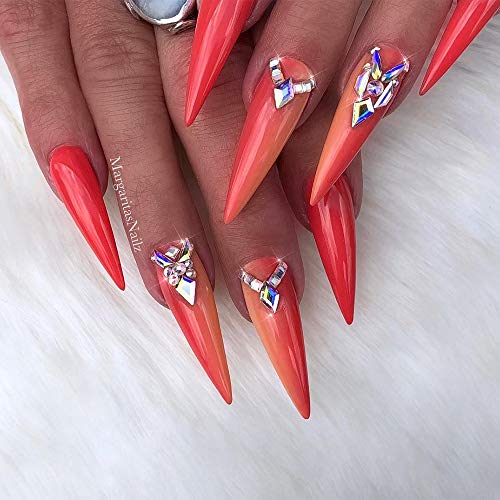 Tisslan 100pcs Square Crystal AB Flatback Rhinestones Mix 2 Sizes 3D Nail Art Jewels Decoration Stones Supplies - Image 4
