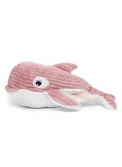 Les Deglingos Morfalou the Orca Plush Toy - Soft Pink Cuddle Buddy with Hidden Baby Orca, Eco-Friendly Plush Safe from Birth  - Image 1