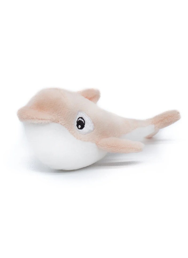Les Deglingos - Morfalou the Orca Plush Toy - Soft Pink Cuddle Buddy with Hidden Baby Orca, Eco-Friendly Plush Safe from Birth - Image 1