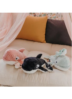Les Deglingos Morfalou the Orca Plush Toy - Soft Pink Cuddle Buddy with Hidden Baby Orca, Eco-Friendly Plush Safe from Birth  - Image 3