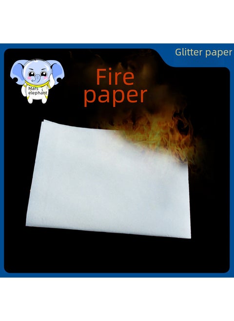 Magic Flash Paper Flame Sparkling Effect 20cm * 25cm Xiao Zhang