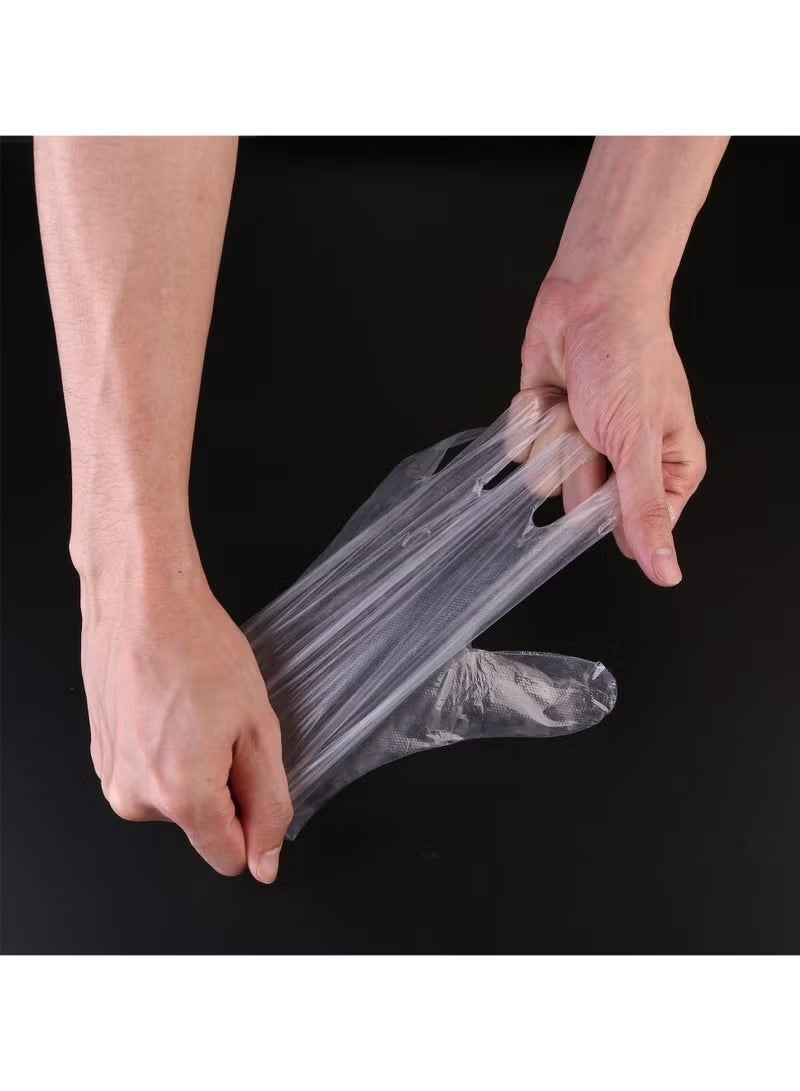 500Pcs Food Grade Safe Disposable Gloves, Food Handling, One Size Fits All, Suitable For Most Use, 11.2 Inches * 9.8 Inches - Image 4