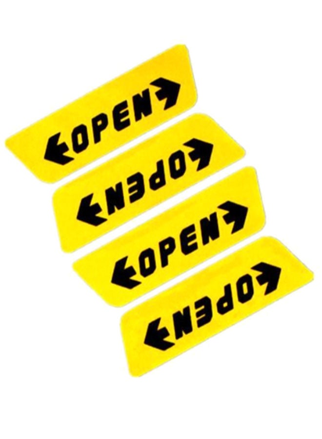 NIBEMINENT 2-Piece Open Printed Car Door Sticker Set - Image 2