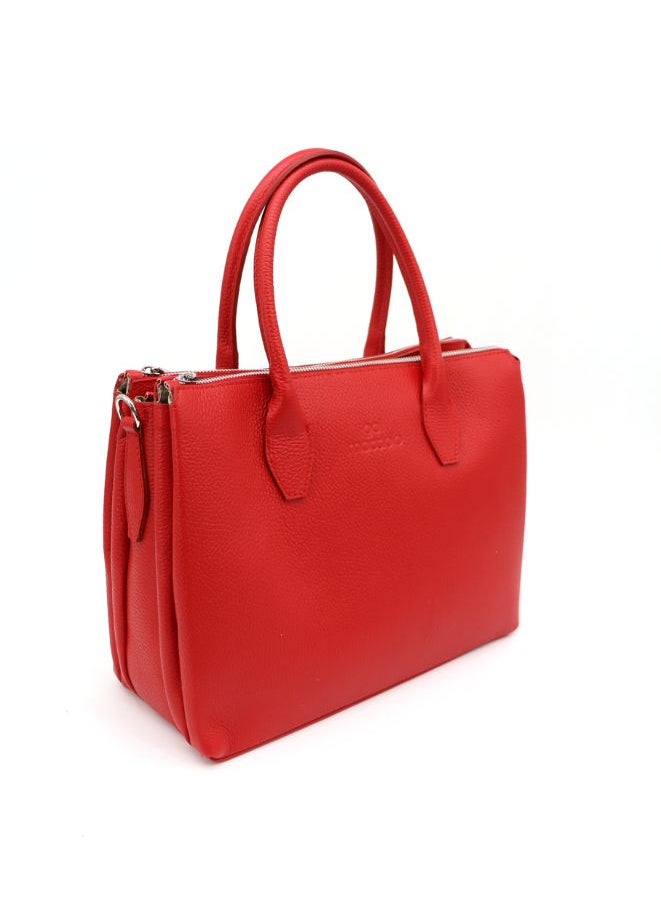 Gai mattiolo Gia Mattiolo's Exquisite Women's Leather Bag : Size 35x26x15 