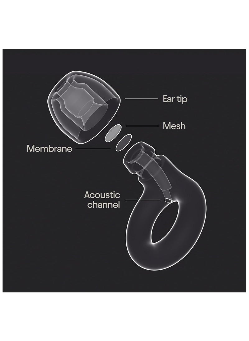 Loop Loop Experience 2 Ear Plugs – Stylish Certified Hearing Protection for Concerts & Festivals, Live Events, Musicians, Sports, DJs and Nightlife – 17dB Noise Reduction Earplugs (High-Fidelity)  - Image 4