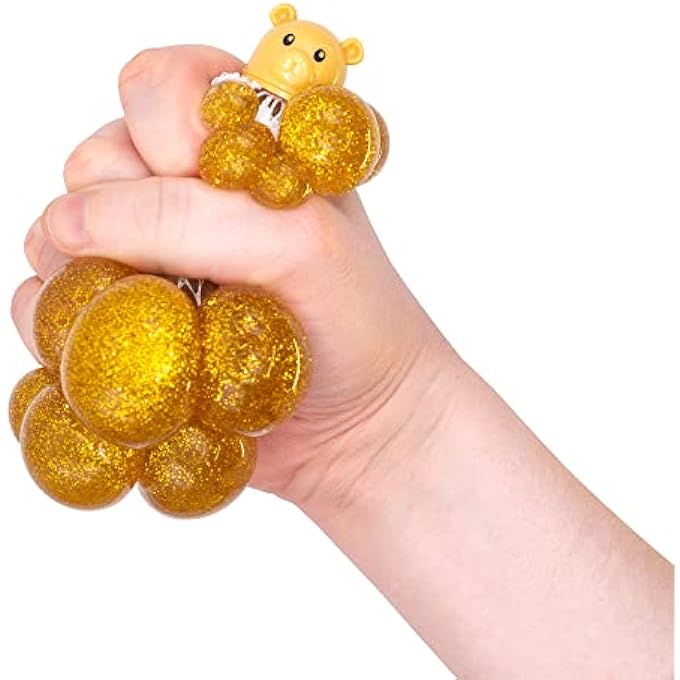 Tobar 38614 Squishy MESH PET-Gold Bear - Image 2
