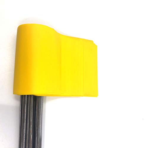 Swanson Tool Co. , Inc Swanson Tool Co FY15100 2.5-Inch by 3.5-Inch Marking Flags with 15-Inch Wire Staffs, Yellow, 100-Pack - Image 3