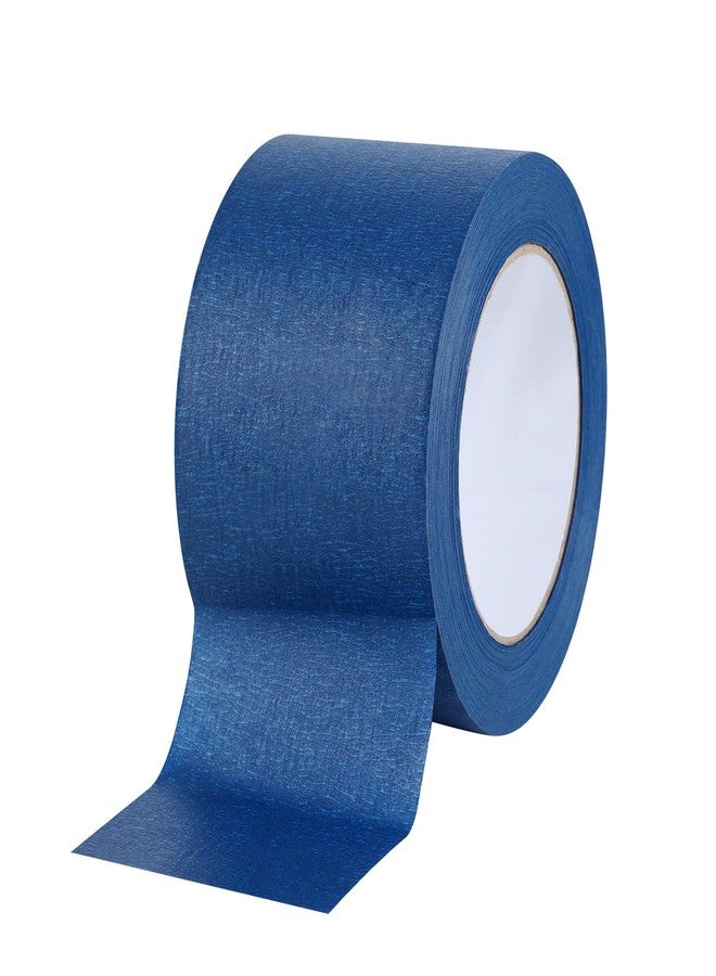 Lichamp Wide Masking Tape 3 inches, 1 Pack Blue Painters Tape Blue Masking Paper, 3 inches x 55 Yards x 1 Roll - Image 1