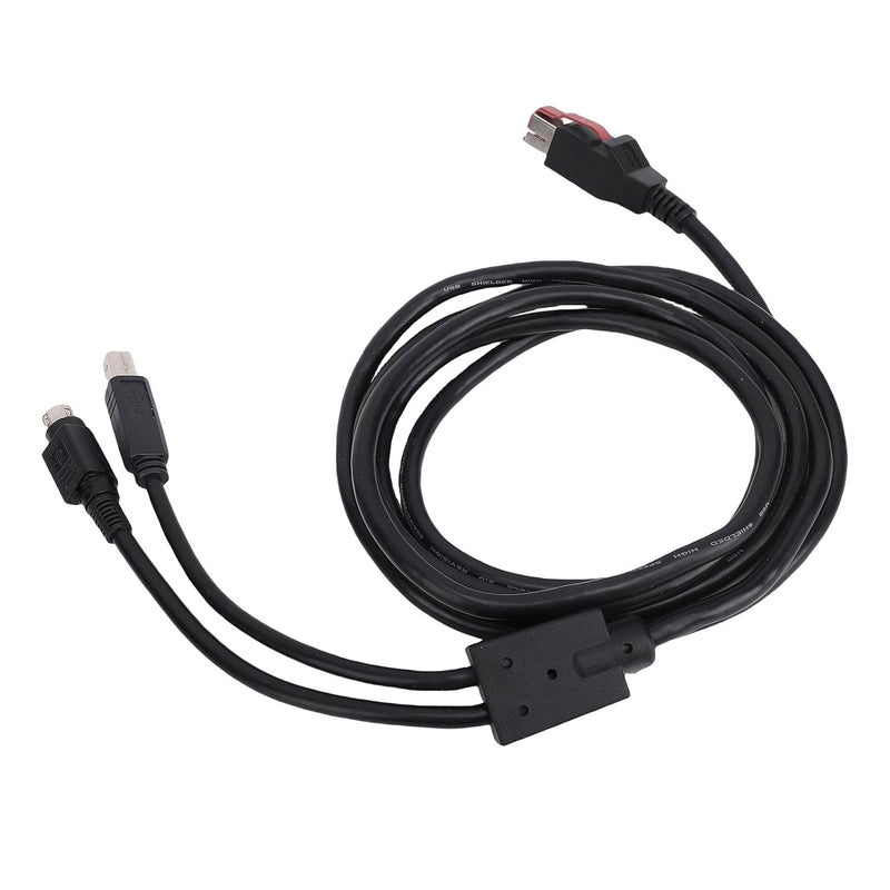 SUNGOOYUE 24V USB to USBB Male and 3-pin DIN Printer Data Cable for Stable Power Supply for Printer Device and Inventory Management - Image 5