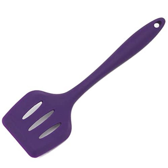 Chef Craft Premium Silicone Turner/Spatula, 11.75 inch, Purple