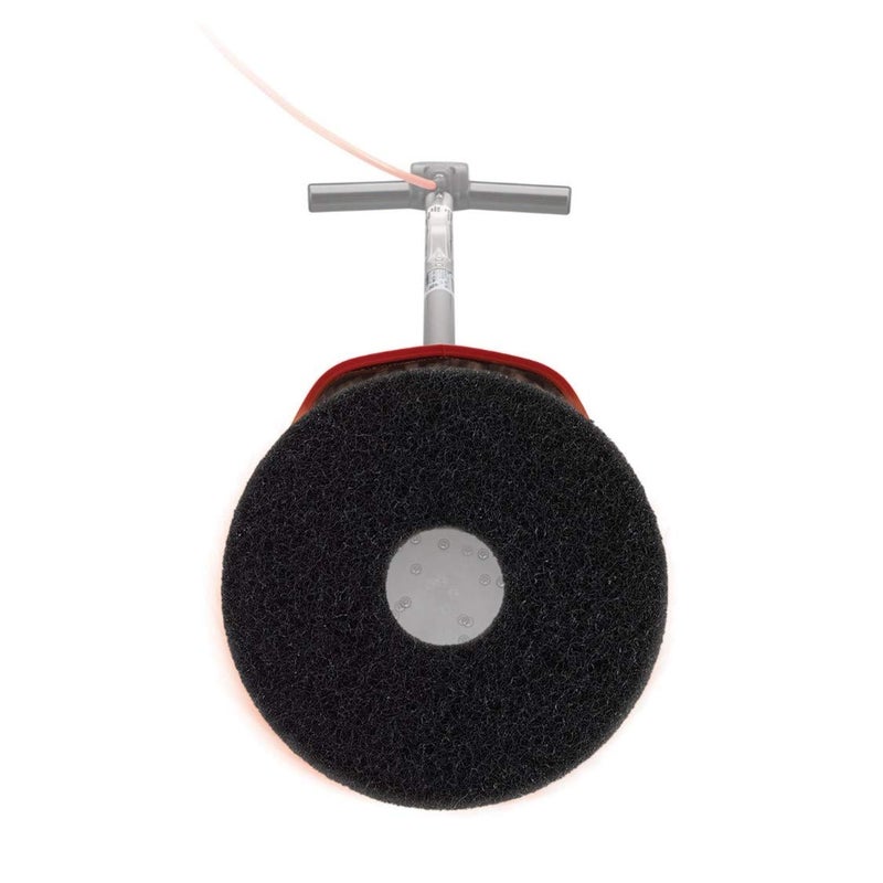 Oreck Commercial - 437.071 437071 Strip Orbiter Pad, 12" Diameter, Black, For ORB550MC Orbiter Floor Machine - Image 2