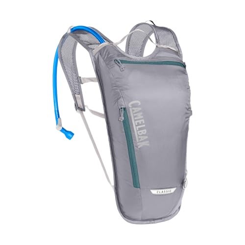 CamelBak Classic Light Bike Hydration Pack Gunmetal/Hydro, 70oz - Image 1