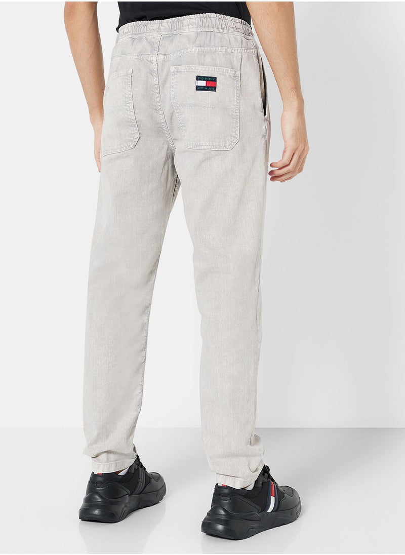 TOMMY JEANS - Drawstring Dad Jeans - Image 1