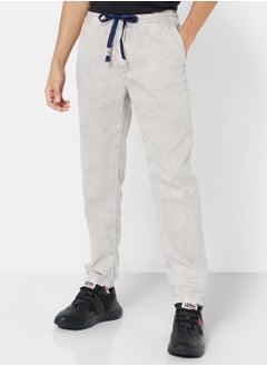 Drawstring Dad Jeans