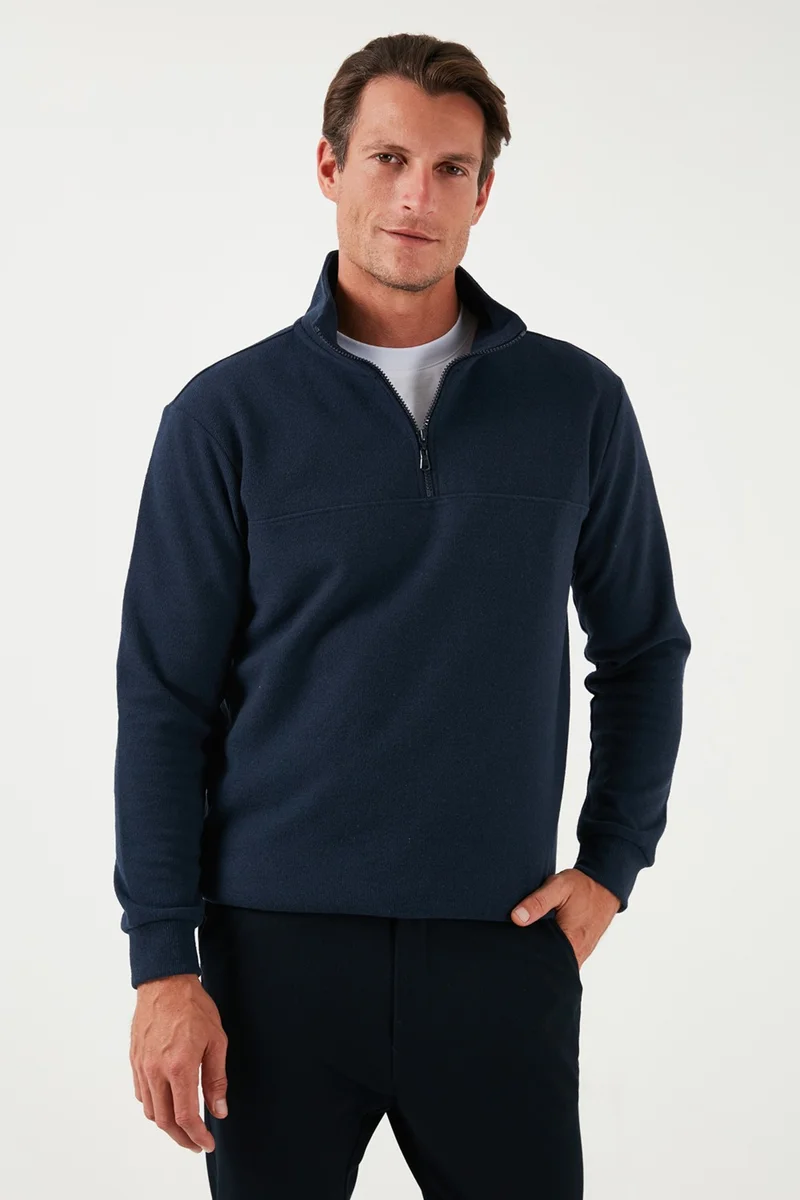 بوراتي Cotton Regular Fit Sweater Men's Sweater 456112 Br