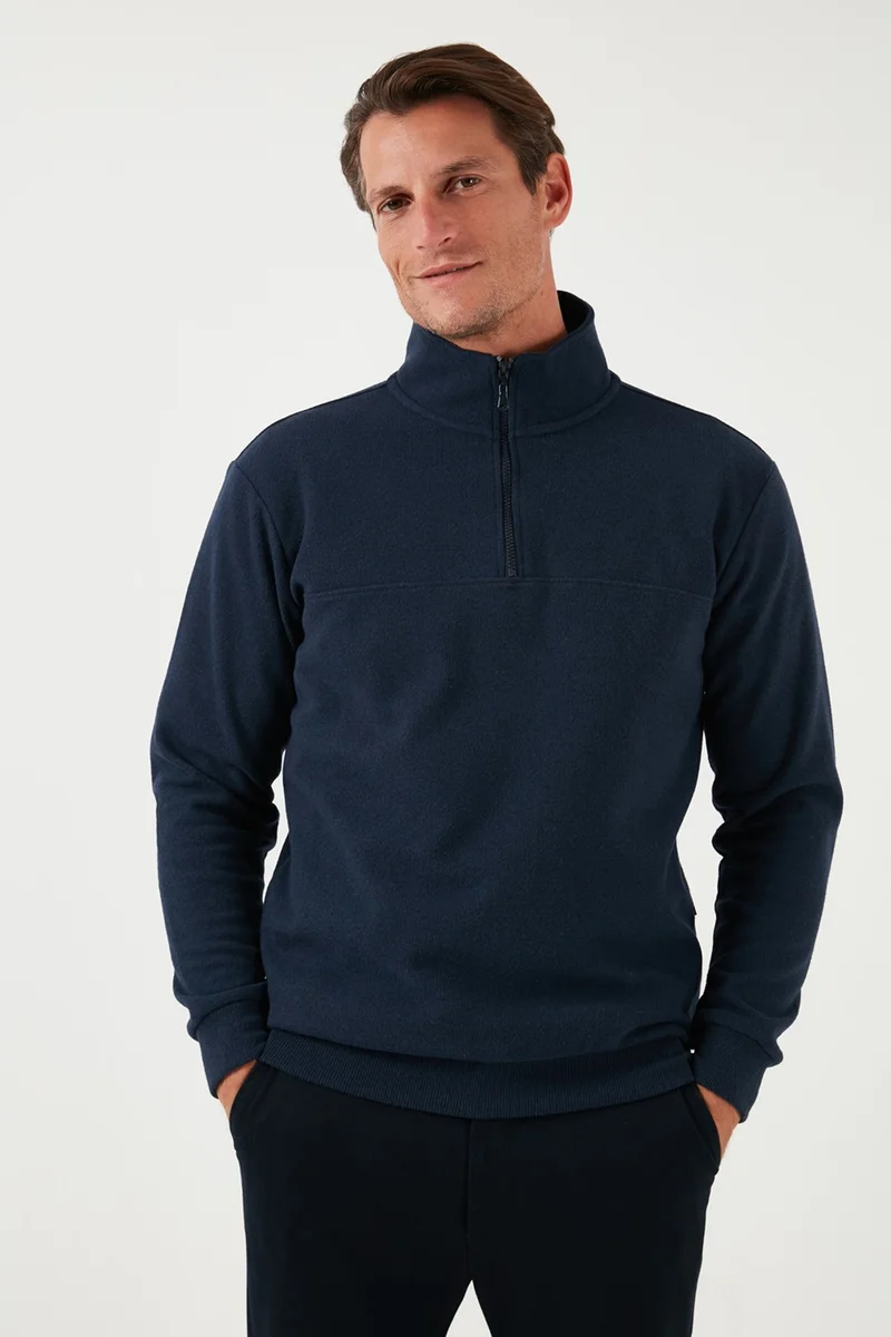 بوراتي Cotton Regular Fit Sweater Men's Sweater 456112 Br