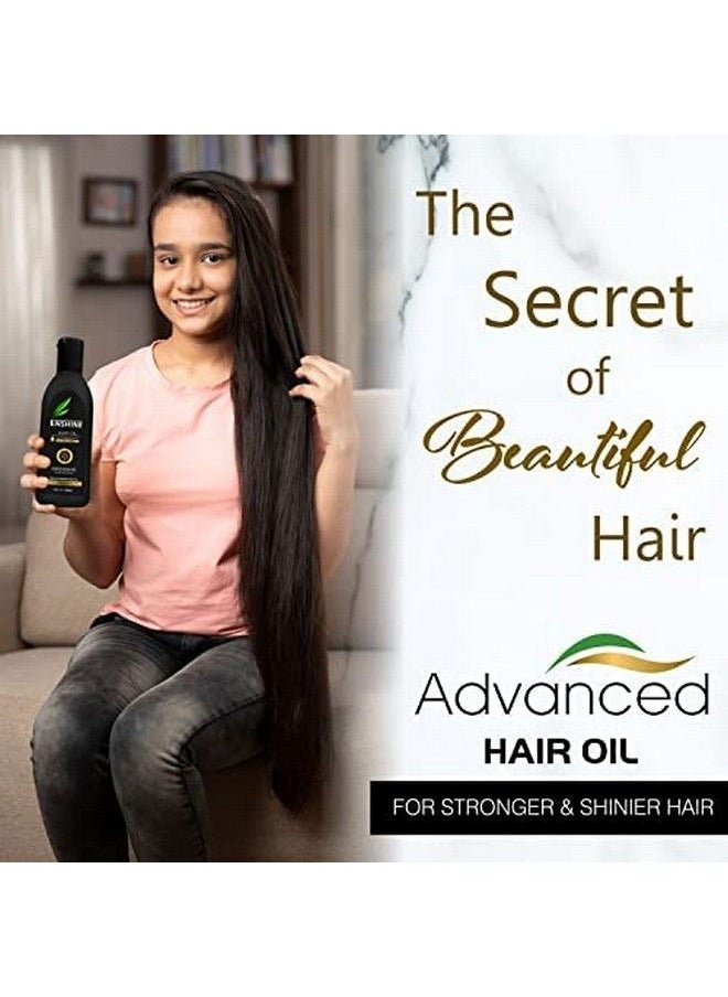 Enshine - Hair Oil Pack Of 2 (100Ml Each) Hair Oil For Hair Growth & Hair Fall Control With Rich Blend Of 21 Herbal Oils;Light & Nonsticky;Hair Oil For Men & Women - Image 1