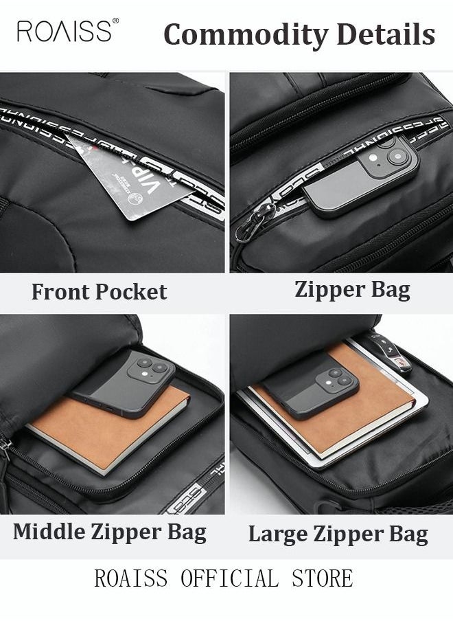 Men Crossbody Sling Bag Travel Chest Bags with USB Charging Port Waterproof Casual Daypack Outdoor Sling Bag Hiking Backpack for Men Outdoor Travel Business Casual Work Office - pzsku/Z3BC13317584CEEDB8EB6Z/45/_/1692342658/a53b5412-cbdf-47fc-973a-337eb3f57b69