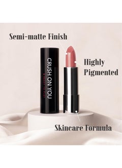 Newest Matte Vegan Lipstick With Creamy Satin Finish Medium Pink Rose Petal Hue Lip Color Crush On You (331Forevermore) - pzsku/Z3BC14449D45DE216D331Z/45/_/1720077494/b1298416-7e71-4e58-957d-241b37186233