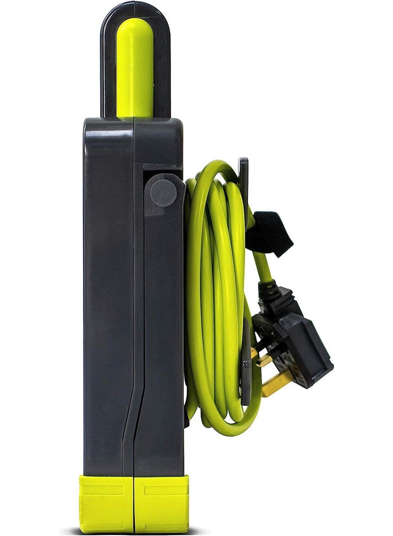 ماستربلاج بكرة تمديد إضاءة عمل LED بطول 5 أمتار و4 مقابس 13 أمبير - Image 3