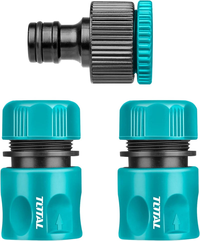 TOTAL مجموعة موصلات خرطوم توتال السريعة - 3 قطع - Image 1