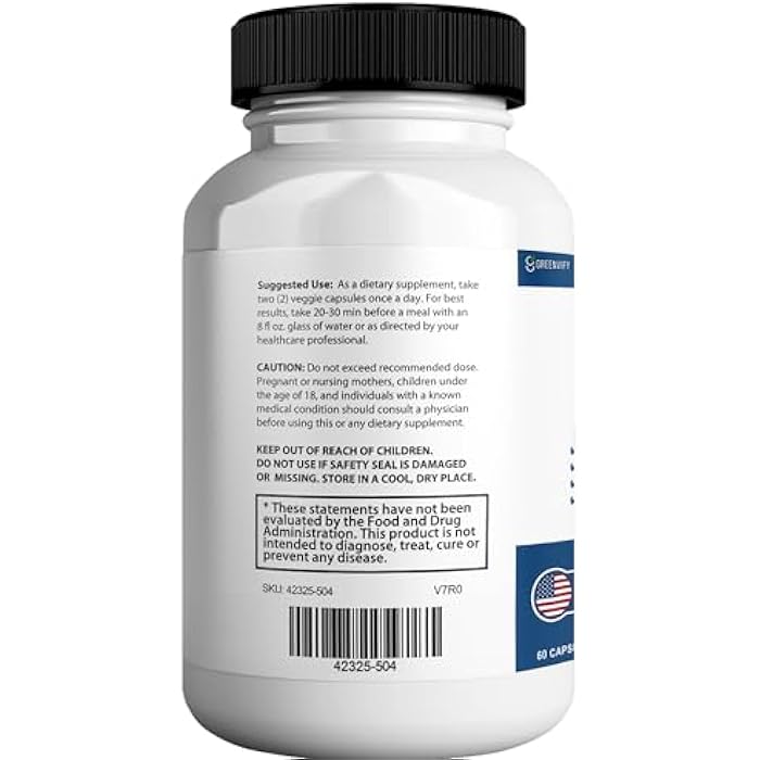 GREENVIFY Prostate Genie Max - Natural Prostate Support Supplement | Promotes Urinary Health & Reduces Urgency | 60 Capsules | Made in USA (1) - Image 4